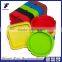 Eco-friendly Silicone Square And Round Ashtray Pack of 6 Colors