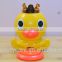 USB Contracted and Battery Yellow Duck Finger Dryer Mini Nail Dryer