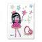 beauty sticker self-adhesive cartoon rhinestone mobile phone sticker