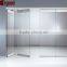 movable glass partition glass access door pass door glass panel
