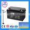 Solar street lighting system storage 12V 65AH Solar panel battery