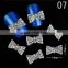 2016 Factory outlet Colorful And Beauty Bow Nail Art Designs, Hot sale nail charms 3d nail art