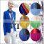 bright color stretch poly fabric for women suits fabric