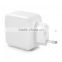 EU plug 5V 4.8A dual usd AC adapter charger CE FCC Rohs for iPhone6S iPad iPod Samsung Galaxy