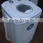 CE single tub double knobs semi automatic washing machine/washer with top transparent window