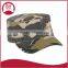 Multi color to choose military hat with flat top