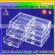custom acrylic jewelry display box, acrylic accessories display showcase