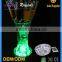 Chargeable 15cm Round Party Decoration Glorifier Bottle Light Base