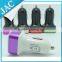 New 2.1A Triple USB Universal Car Charger 2-port For iphone6/6s