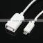 China wholesale light micro otg usb cable for mobile phone from  china cable manufacturer