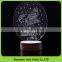 Factory Direct Selling High Quality Acrylic Small Night Light Christmas Lamp