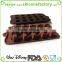 silicone mould with a hole for hanging, star shape silicone chocolate model