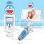 portable 3.5mm wired mini selfie stick with all in one
