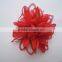 Handmade chiffon artificial flower for hair accessories and garment,artificial flower cloth flower