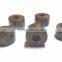 Natural Unakite Fancy Smooth Handmade Big Hole Tyre Beads
