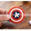 personalized promotional gifts Captain American 3d pvc keychain