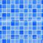Sea Blue crystal glass mosaic tile with good quality
