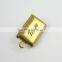 13*18MM vintage raw brass love envelope photo locket,antiqued locket 1191023