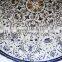 Mother of Pearl Table Marble Inlaid White Table Top