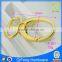 F-221 spring snap hook international market bag metal fittings shiny gold color