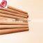 Chinese food grade carbonated round bamboo chopsticks