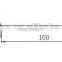 G-702B|100mm length hook for tools storage|Anti-rust hook for industry|Hook for square hole plate