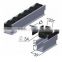 JY-2045|U-shape groove track roller bearings|Aluminum alloy roller track|Srorage system transfer conveyor roller