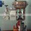 stainless steel flange steam liner regulating valve with pneumatic