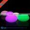 floating led light ball, pe material decoration recharge party rgb led ball