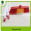 PVC coated wooden broom handle brush broom head cleaning brooms