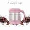 Rechargeable Stainless Steel Milk Lazy Guy Coffee Mug Evelots Press Button Battery Operated Self Stirring Mug Self Stirring
