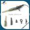 carp fishig terminal tackle fishing beads run rig long body rolling swivel