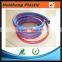 Flexible pvc & rubber twin welding gas hose for oxygen
