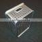 Aluminum preforated container