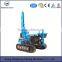 whatsapp +8613625376308 sales promotion diesel engine Loader-type Hydraulic Highway Guardrail post Pile Driver