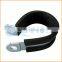 China manufacture best quality iron zinc coated rubber hose clamp