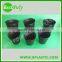 High quality round plastic nursery pots soft flower pot nutrition pot