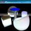 Led high bar table/led ice wine bucket table/led pe material rechargeable table