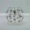 Mercury round glass tealight candle holder made in China