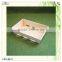 home decoration furniture fruit carrier storage wooden crate box