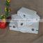 White wholesale empty lightweight wood first aid box with handle