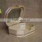 Natural transparent wooden diamond display box