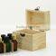 Exquisite Solid Wood Cosmetic Box, Essential Oil Wooden Package Box
