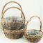 Basket Product Type and Holiday Decoration & Gift Use Basket Wicker