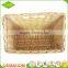 Manufacture pure Handmade eco-friendly custom wicker rattan material fresh rising bread basket