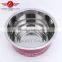 colorful red stainless steel steam steel lids stockpot