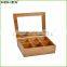 Custom Hot Sale Packaging Cardboard Bamboo Tea Box/Homex_Factory