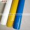 Spray paint round brush handle straightened