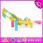 Promotional 46PCS DIY wooden puzzle 4D toy for kids,Wooden intelligent 3d puzzle diy toy for christmas W03B045