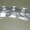 High Quality Tensile Strength Razer Galvanized Iron Barbed Wire/RAZER barbed wire factory